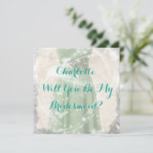 Rustic Green zal je mijn uitnodiging zijn (Staand voorkant)