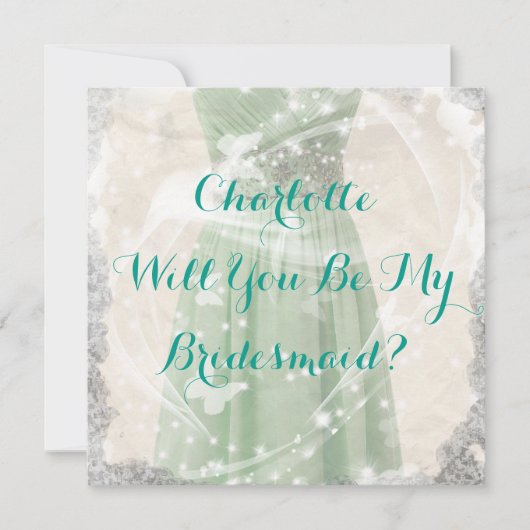 Rustic Green zal je mijn uitnodiging zijn (Voorkant)