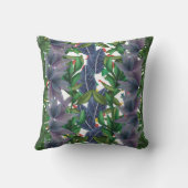 Rustic Greenery Dinosaur Name Kussen (Achterkant)