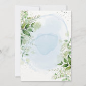Rustic Greenery Dusty Blue Airy Wedding (Achterkant)
