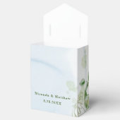 Rustic Greenery Dusty Blue Airy Wedding for Box Bedankdoosjes (Geopend)