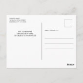 Rustic Greenery Eucalyptus Slate Vrijgezellenfeest Briefkaart (Achterkant)