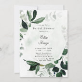 Rustic Greenery Eucalyptus Vrijgezellenfeest Kaart (Voorkant)