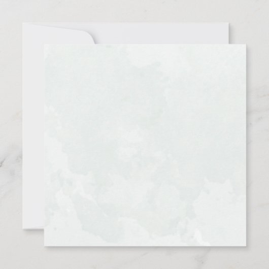 Rustic Greenery Eucalyptus Waterverf Wedding Kaart (Achterkant)