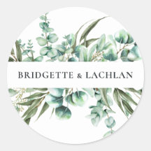 Rustic Greenery Eucalyptus Waterverf Wedding