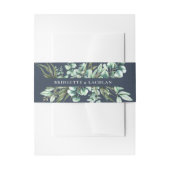 Rustic Greenery Eucalyptus Waterverf Wedding Uitnodigingen Wikkel (Voorkant Voorbeeld)