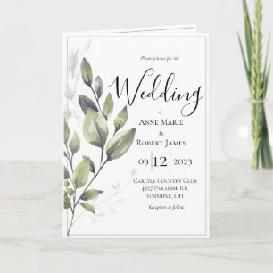 Rustic Greenery Eucalyptus Wedding