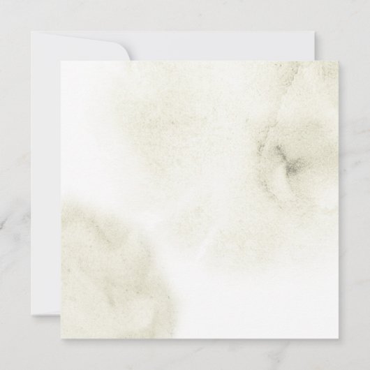 Rustic Greenery Foliage Boho Cake Vrijgezellenfees Kaart (Achterkant)