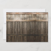 Rustic Greenery Foto Afstuderen Foto Dank u Bedankkaart (Achterkant)