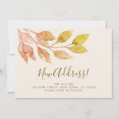 Rustic Greenery Herfst Bewegende Aankondiging (Voorkant)