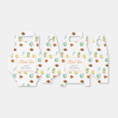 Rustic Greenery Ladybug Garden Baby shower Bedankdoosjes (Uitgevouwen)