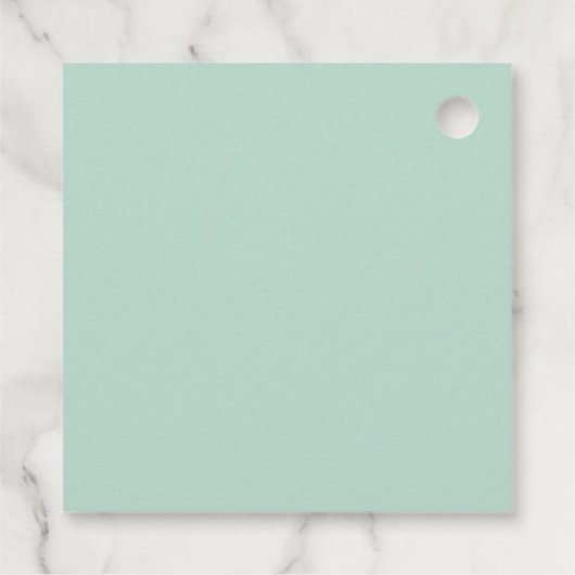 Rustic Greenery Ladybug Garden Baby shower Bedankjes Labels (Achterkant)