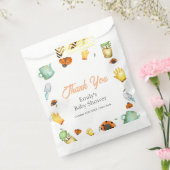 Rustic Greenery Ladybug Garden Baby shower Bedankzakje (Gezegeld)