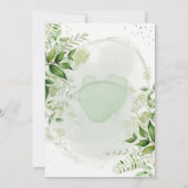 Rustic Greenery Vineyard White Rehearsal Dinner in Kaart (Achterkant)