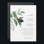 Rustic Greenery Wedding Invitation Magnet Magnetische Uitnodiging<br><div class="desc">Deze Rustic Greenery Wedding Invitation Magnet uit het Ashley Collectie heeft handgetekende floralen in prachtige groene tinten. Pas het snel en eenvoudig aan met uw details. Druk eenvoudig de "pas het"knoop aan om de stijl en de plaatsing van de tekst opnieuw te schikken en te formatteren.</div>