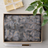 Rustic Greenery White Pine Tree Cotvoordcore Fores Tissuepapier (Geschenk)