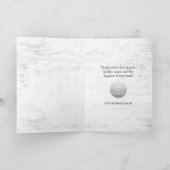 Rustic Greenery Wreath Corporate Business Feestdagen Kaart (Binnen)