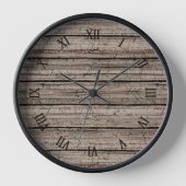 Rustic Grey Brown Old Weathered Plank Pattern (Voorkant)