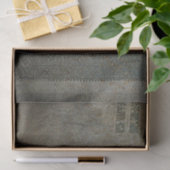  Rustic Grey Distsed Texture Decoupage Tissuepapier (Geschenk)