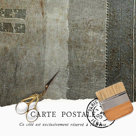 Rustic Grey Distsed Texture Decoupage Tissuepapier
