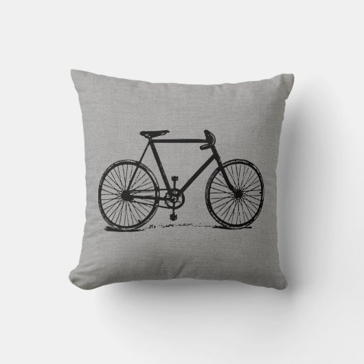 Rustic Grey  fiets Kussen (Voorkant)