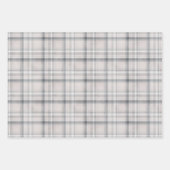 Rustic Grey Pset en Three Matching Pattern Inpakpapier Vel (Voorkant 2)