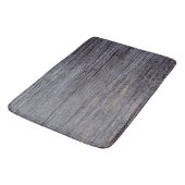 Rustic Grey Wood Grain Boerderij House Badmat (Gekanteld)