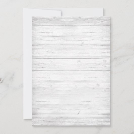 Rustic Grey Yellow Mason Jar Branch Vrijgezellenfe Kaart (Achterkant)