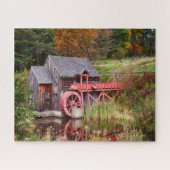 Rustic Grist Mill in Guildhall Vermont Legpuzzel (Horizontaal)