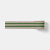 Rustic Groen Drie Stroken 1 1/2 Inch Kerst- Grosgrain Lint (Voorkant)