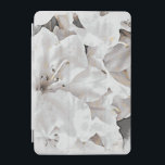 *~* Rustic Grunge Azalea Flowers White Neutral iPad Mini Cover<br><div class="desc">IPAD MINI HOESJE* Energetisch verbeterde Natuur artistieke populaire, moderne, unieke creatieve, unieke digitale Waterverf ArtFloral Rustic Distress Grunge White Soft Subdued Azalea Flowers, die voornamelijk wit zijn met aanraking van zachte grijze schaduwen. Dit ontwerp is Feminine Girly en Chic. *** DIT ONTWERP KAN EENVOUDIG NAAR EEN ANDER ZAZELPRODUCT WORDEN OVERGEBRACHT...</div>