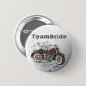 Rustic grunge Motorcyle Biker Wedding Ronde Button 5,7 Cm (Voorkant /achterkant)
