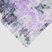 ** Rustic Grunge Rhododendron Bloemen Wit Roze Tissuepapier (Detail)