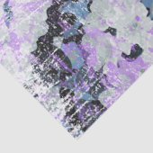 *~* Rustic Grunge Rhododendron Flowers White Blush Tissuepapier (Detail)