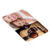 Rustic Guitar Music Country Modern slaat de datum  Magneet (Rechterzijde)