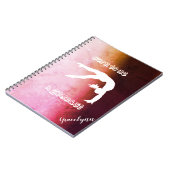 Rustic Gymnastics Spiral Photo Notitieboek (Linkerzijde)