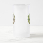 Rustic Halloween Gothic Witchwood Matglas Bierpul (Center)