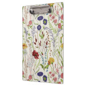 Rustic Hand-Drawn Meadow Wildflower Klembord (Links)