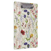 Rustic Hand-Drawn Meadow Wildflower Klembord (Rechts)