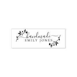 Rustic Handmade Business Zelfinktende Stempel