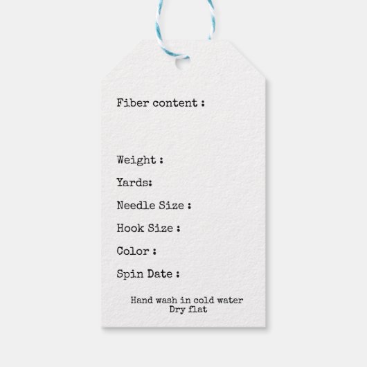 Rustic Handmade in USA Voeg je Logo toe Cadeaulabel (Achterkant)