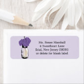 Rustic Hanging Mason Jar Hydrangeas Etiket (Insitu)