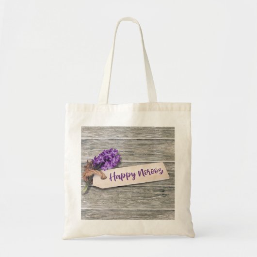 Rustic Happy Norooz Hyacinth - Budget Tas (Voorkant)