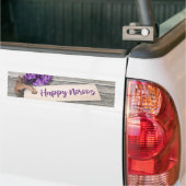 Rustic Happy Norooz Hyacinth - Bumper Sticker (Op Truck)