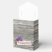 Rustic Happy Norooz Hyacinth - Favor Box Tent Bedankdoosjes (Geopend)