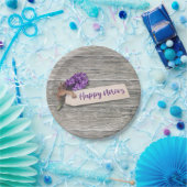 Rustic Happy Norooz Hyacinth - Papier Bord (Feest)