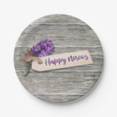 Rustic Happy Norooz Hyacinth - Papier Bord (Voorkant)