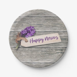 Rustic Happy Norooz Hyacinth - Papier Bord