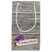 Rustic Happy Norooz Hyacinth - Small Gift Bag Klein Cadeauzakje (Voorkant)