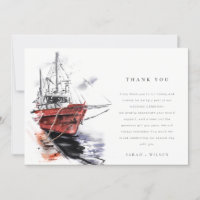 Rustic Harbor Yacht Sailboat Waterverf Weddenschap